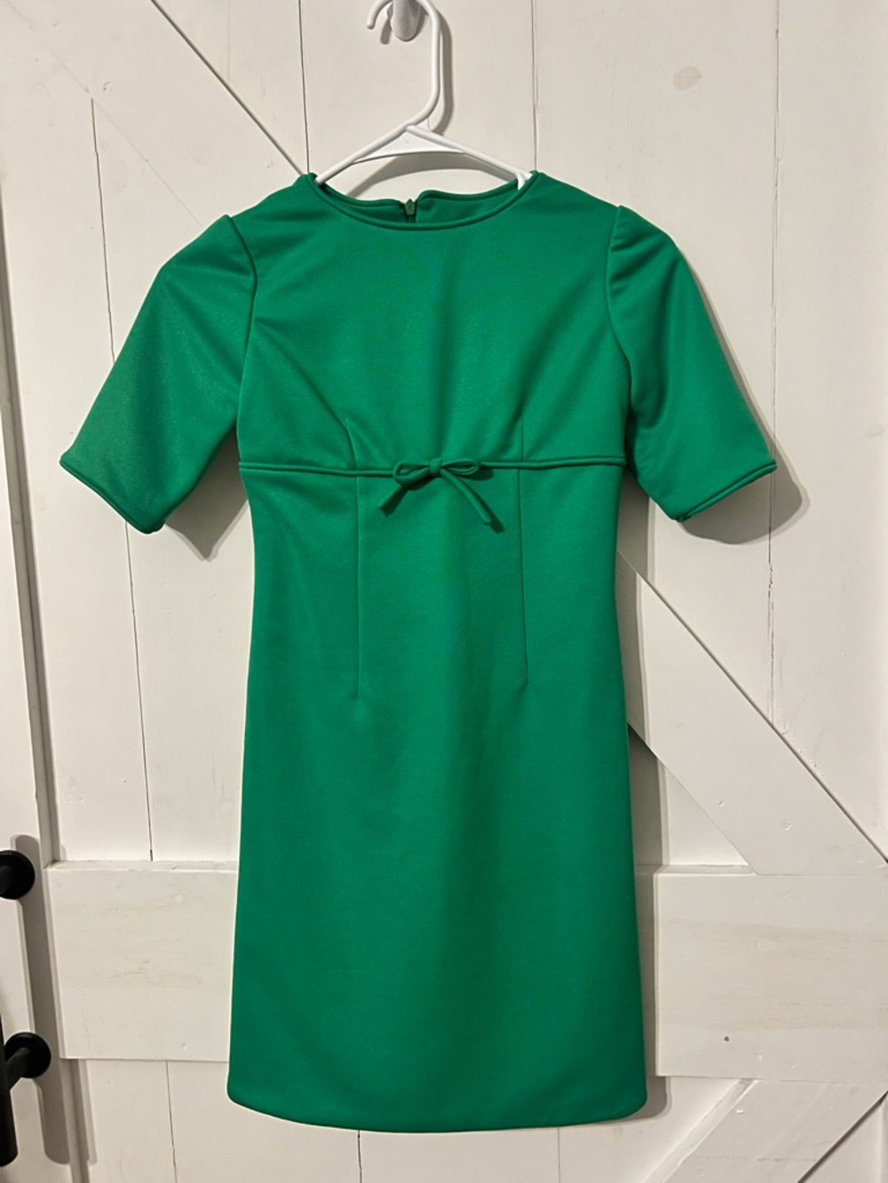 Girls custom green dress